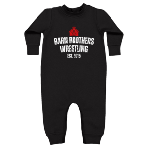 Infant Barn Brothers Fleece One-Piece Bodysuit